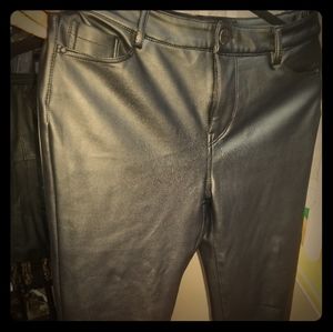 Vegan Leather pants new but no tags